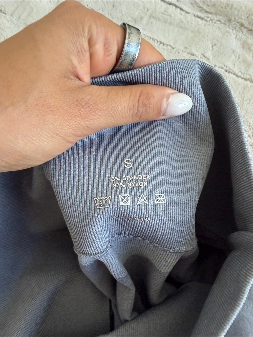 NVGTN Contour Seamless Leggings – Gray - Picture 3 of 3